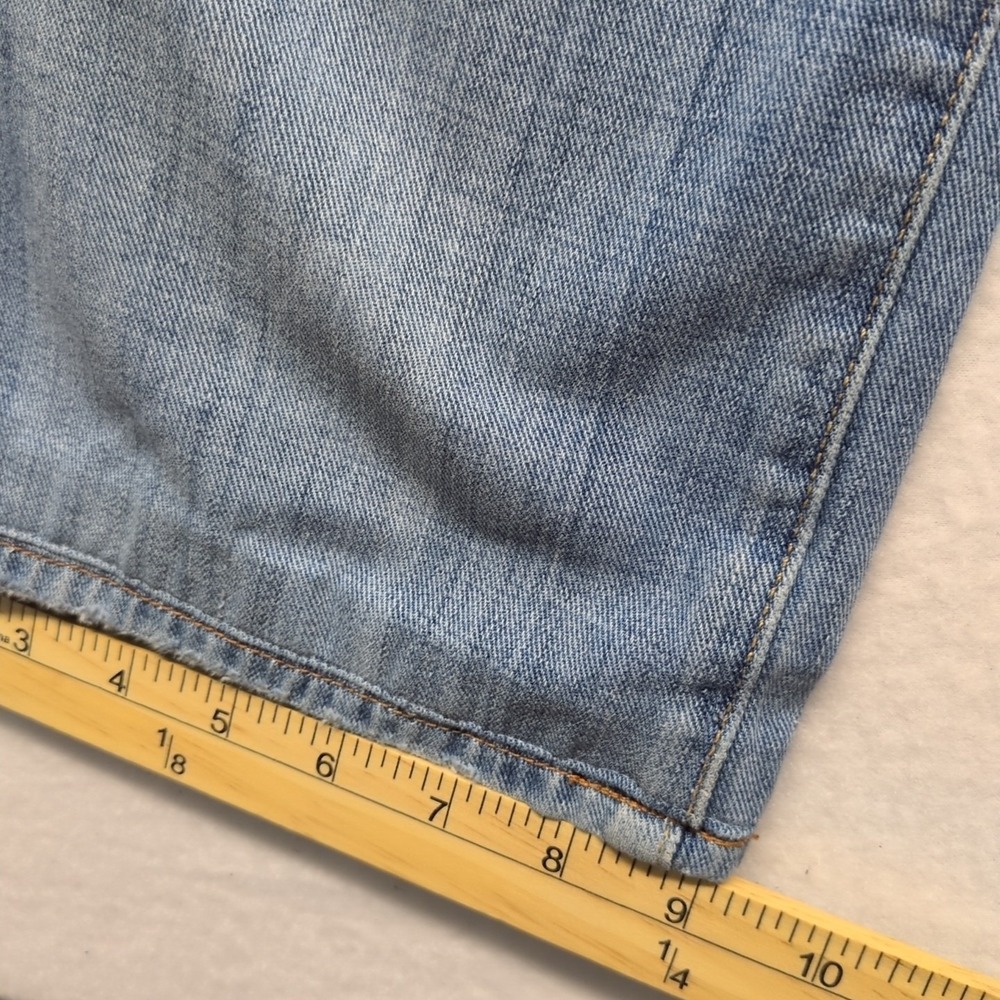 Lucky Brand 181 Relaxed Straight Jeans Mens Size 36X30 Blue Medium Wash Denim - Picture 5 of 10